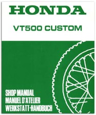 Honda VT500C Shadow Service Manual 