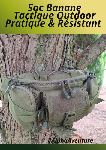 Sac banane tactique outdoor - sac,
