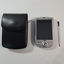 HP iPAQ Pocket PC h1900 PE2060 Stylus & Palm Leather Case Untested