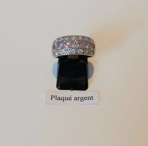 Bague chic plaqué argent