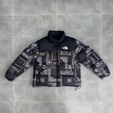 The North Face Nuptse TNF Eco Paisley Puffer Down Jacket Men Y2K Size XXL