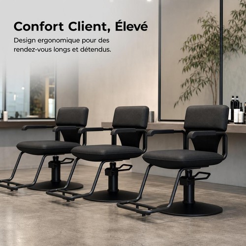 Chaise coiffeuse hydraulique - chaise,