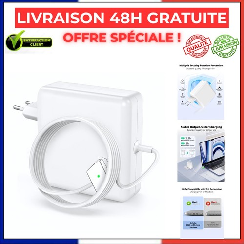 Chargeur 85w macbook air pro - 85w,