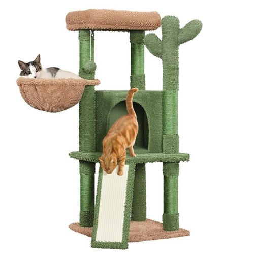 Arbre chat design - arbre, cactus