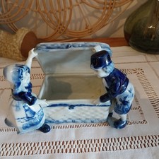 Ancien Vide Poche Forme Malle