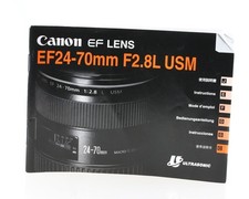 Manuel D'utilisation EF Lens