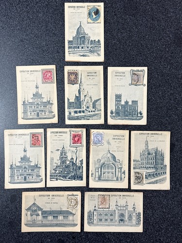 Lot cartes pub chocolat - lot,