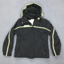 Parka Ski Imperméable Capuche Amovible Fusalp F-Act Femme S Noir Nylon