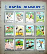 12 CHROMOS  Cafe Gilbert boxe