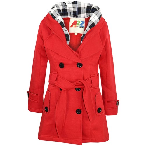 Manteau long capuche pour - manteau,