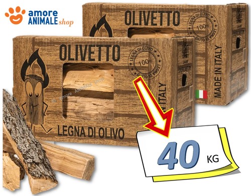 Bois de chauffage - 40, kg