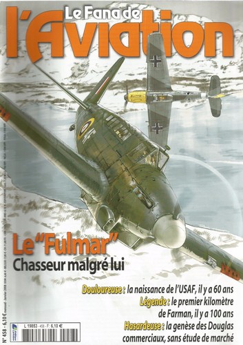 Fana aviation n 458 - de, n°458