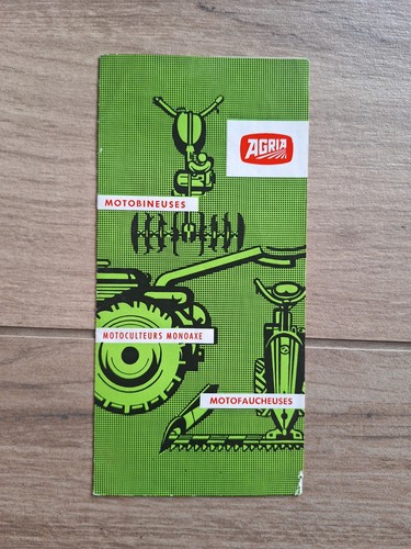 Agria dépliant publicitaire - agria,