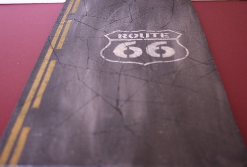 Diorama route usa - route,