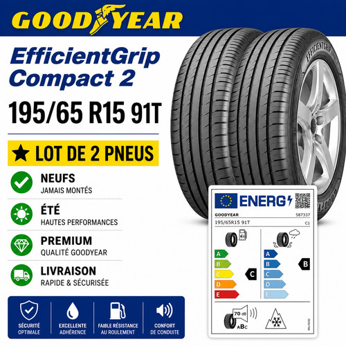 Lot pneus goodyear - pneus,