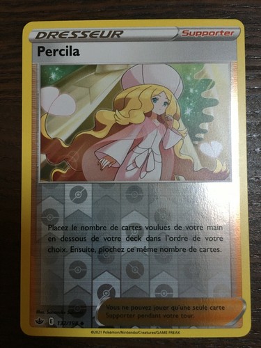 Carte pokémon reverse percila - pokémon,