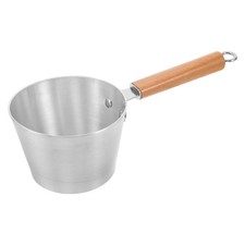  Mini casserole : marmite en aluminium - Mini chaudière à lait à long manche -