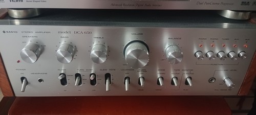 Ampli vintage sanyo dca - sanyo,