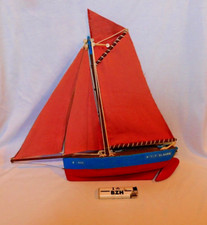 TRES JOLIE ANCIENNE MAQUETTE VOILIER BREST / P'TIT CLAUDE /  B 1932 / BZH