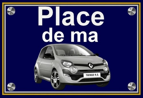 Plaque place ma renault - place,
