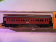 N - Ibertren 222 - Old Time Wood Slat Euro Passenger Coach, Matero   LN