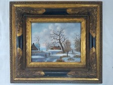 Tableau à Huile sur Panneau