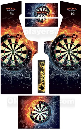 Stickers cible modele borne - stickers,