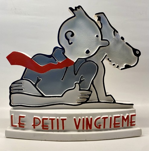 Stèle bas relief - bas-relief, tintin