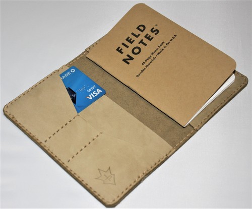 Handmade field notes cover - notes,