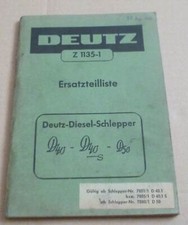 Deutz Tractor D40 + D40S + D50