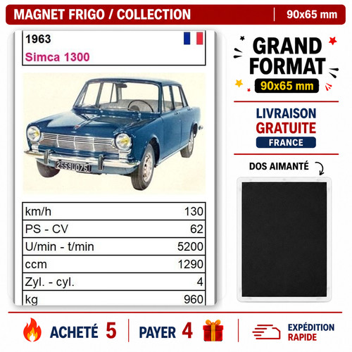 Magnet frigo simca - frigo,