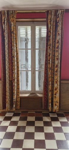 Paires double rideaux en - de,