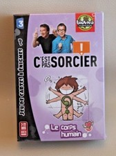 Jeu de cartes à énigmes - C'est pas sorcier Le corps humain - Bioviva - NEUF