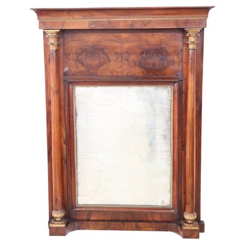 Miroir cheminée ancien - cheminée,