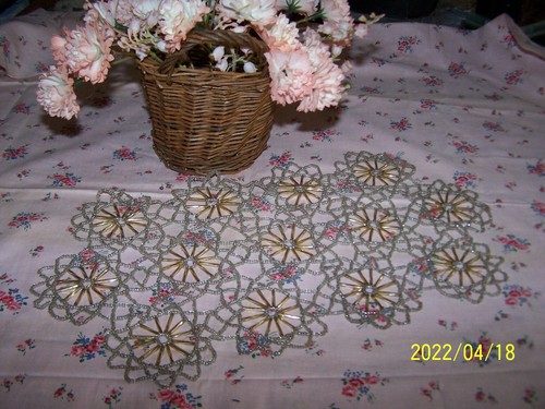 Antique gold and silver glass - gold,