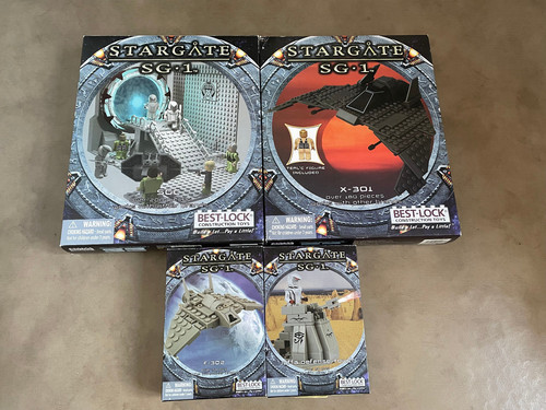 Stargate 4 packs sgc - sg-1,,