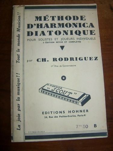 Methode harmonica diatonique - methode,