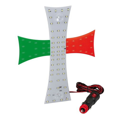 Drapeau italie croix 24v - l'italie,