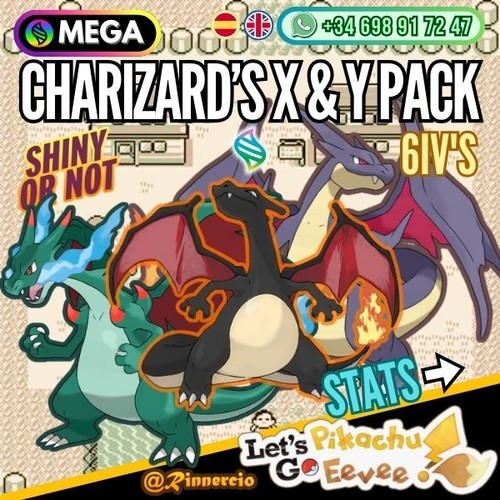 Pack mega charizard y - x,