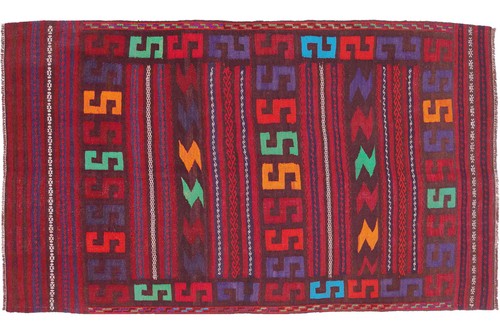 Tapis afghan kelim soumakh - tapis,