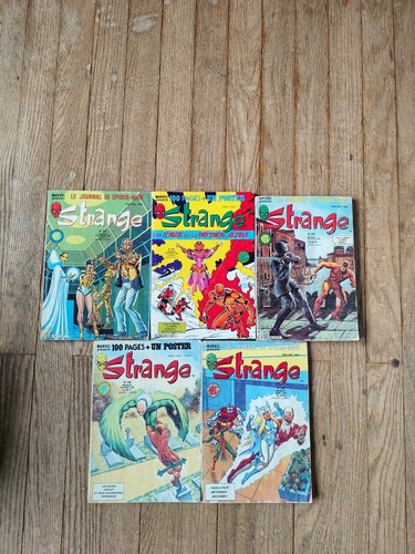 Strange lot numéros - lot, de