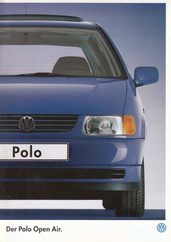 Volkswagen polo open air 6n - vw,