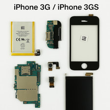 iPhone 3G/3GS – Carte mère, batterie, module de charge, vitre tactile