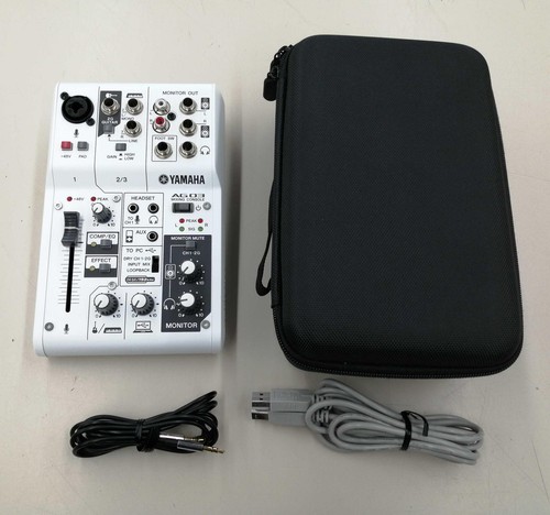 Yamaha ag03 audio - audio, interface