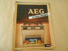 1981 Advertising AEG the Beautiful Housewife Dishwasher