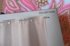 Rideau occultant à oeillets 240x135 cm NEUF