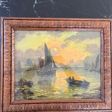 TABLEAU ANCIEN SIGNÉ HERCOURT