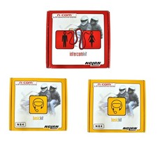N-Com NOLAN Basic Set N84 X 2 Casques + Intercom Set - Interphone Sans Bluetooth