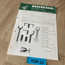 Honda moto 1976 note technique
