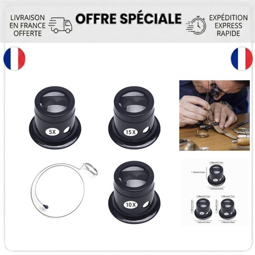 Loupe horloger monoculaire - , 5x